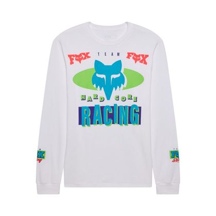 T-shirt manches longues Fox HARDCORE 195 ORIGINAL - Blanc Ref : FX6418 