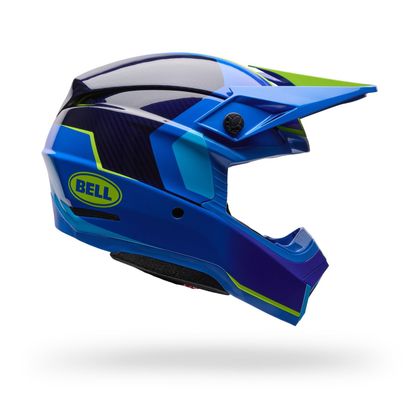 Casque cross Bell MOTO-10 GP VECTOR 2026 - Bleu