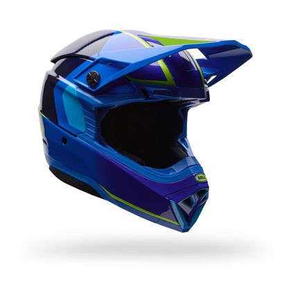 Casque cross Bell MOTO-10 GP VECTOR 2026 - Bleu Ref : EL0883-C760 