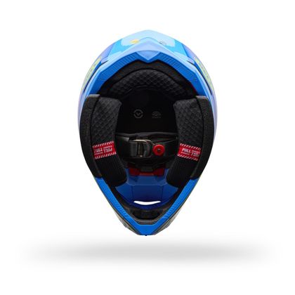 Casque cross Bell MOTO-10 GP VECTOR 2026 - Bleu