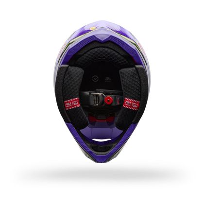 Casque cross Bell MOTO-10 GP PACE 2026 - Noir / Violet