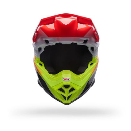 Kask cross Bell MOTO-10 MIPS SURGE 2027 - Czerwony / Żółty