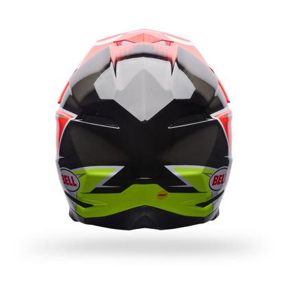 Kask cross Bell MOTO-10 MIPS SURGE 2027 - Czerwony / Żółty