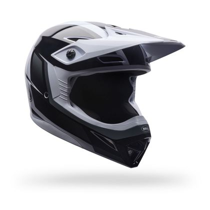 Casque cross Bell MX-10 MIPS SPIRAL 2026 - Noir / Blanc Ref : EL0894 