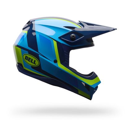 Casque cross Bell MX-10 MIPS SPIRAL 2026 - Bleu
