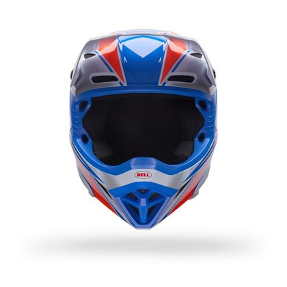 Casque cross Bell MX-10 MIPS SPEEDWAY 2026 - Blanc / Bleu