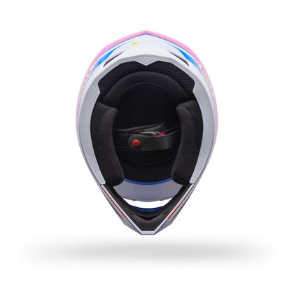 Casque cross Bell MX-10 MIPS SPEEDWAY 2026 - Blanc / Bleu