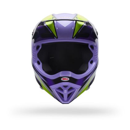Kask cross Bell MX-10 MIPS SPEEDWAY 2026 - Czarny / Fioletowy