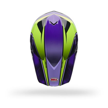 Kask cross Bell MX-10 MIPS SPEEDWAY 2026 - Czarny / Fioletowy