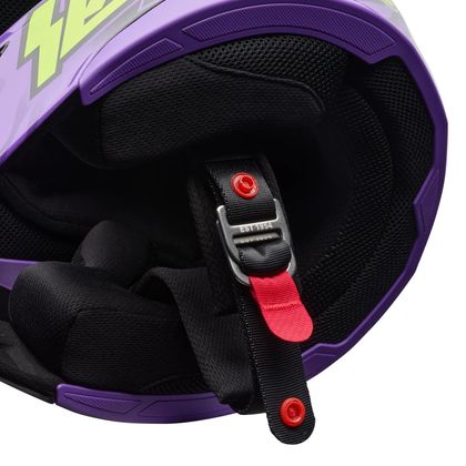 Bell MX-10 MIPS - SLAYCO CHILD Cross helmet - Black / Purple