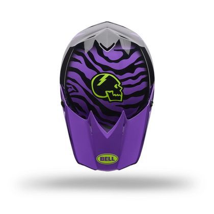 Bell MX-10 MIPS - SLAYCO CHILD Cross helmet - Black / Purple