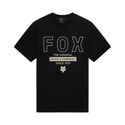 T-Shirt manches courtes Fox OUTLINE 195 ORIGINAL SS TEE - Noir Ref : FX6752 