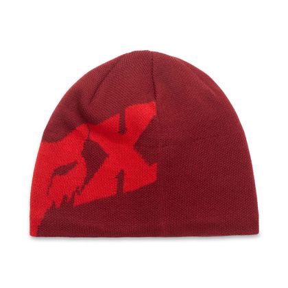 Čiapka Fox F HEAD X JACQUARD BEANIE - Červená