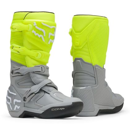 Bottes cross Fox COMP DZIECKO - Żółty / Szary Nr ref.: FX6663 