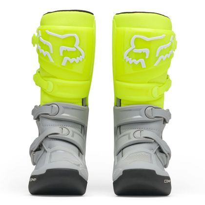 Bottes cross Fox COMP DZIECKO - Żółty / Szary