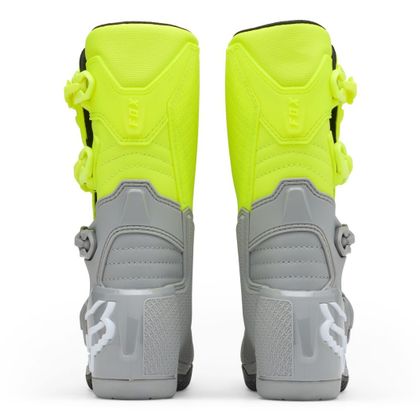 Bottes cross Fox COMP DZIECKO - Żółty / Szary