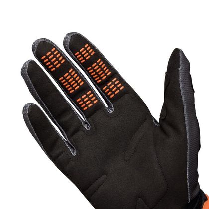 Gants cross Fox 180 DRAFT - ENFANT - Orange / Noir