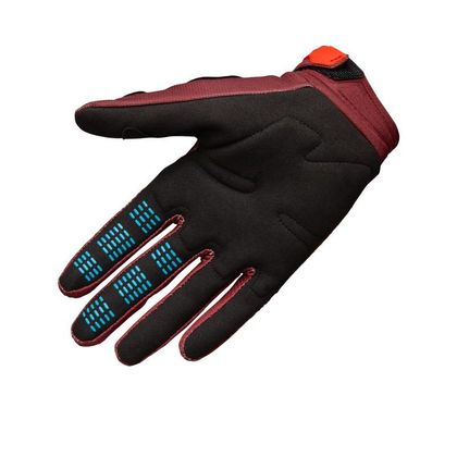 Gants cross Fox 180 RAID - ENFANT - Noir / Rouge