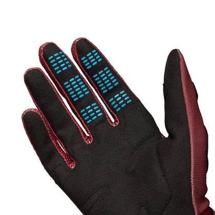 Gants cross Fox 180 RAID - ENFANT - Noir / Rouge