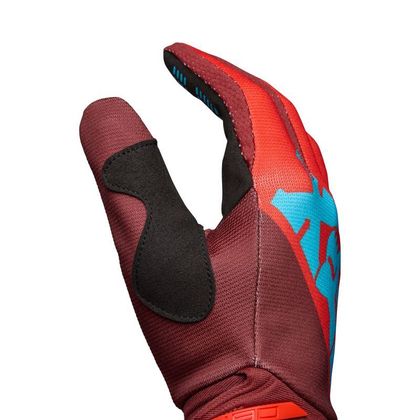 Gants cross Fox 180 RAID - ENFANT - Noir / Rouge