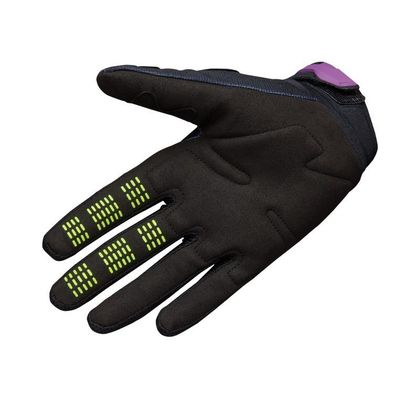 Gants cross Fox 180 RAID - ENFANT - Violet / Noir