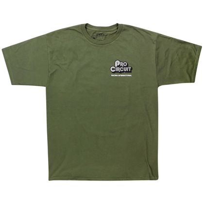 T-Shirt manches courtes Pro Circuit PIT BIKE - Vert Ref : PC0076 