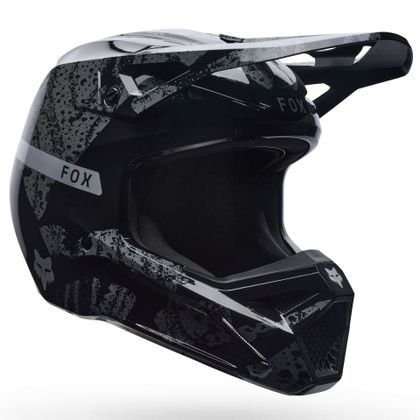 Casque cross Fox V1 - BNKR 2027 - Noir / Multicolore Ref : FX6559 