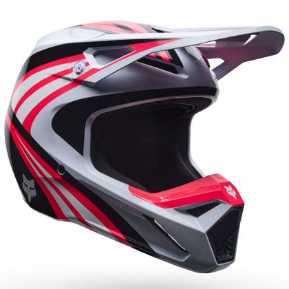 Kask cross Fox V1 - DRAFT - DZIECKO - Biały / Różowy Nr ref.: FX6649 