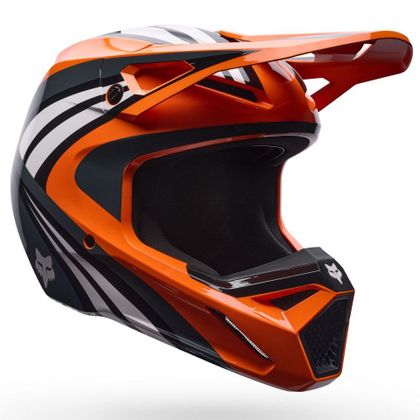 Kask cross Fox V1 - DRAFT - DZIECKO - Pomarańczowy / Czarny Nr ref.: FX6650 