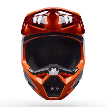 Kask cross Fox V1 - DRAFT - DZIECKO - Pomarańczowy / Czarny