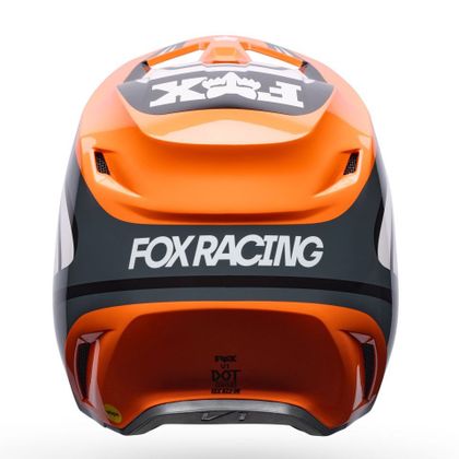 Kask cross Fox V1 - DRAFT - DZIECKO - Pomarańczowy / Czarny