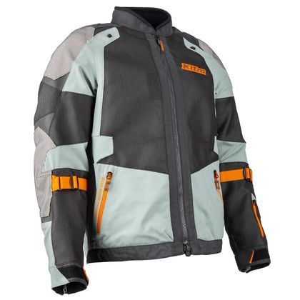 KLIM BAJA Motorcycle Jacket - Grey / Orange