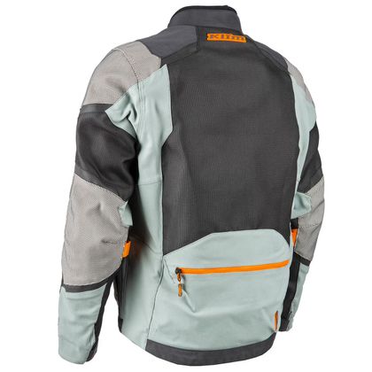 KLIM BAJA Motorcycle Jacket - Grey / Orange