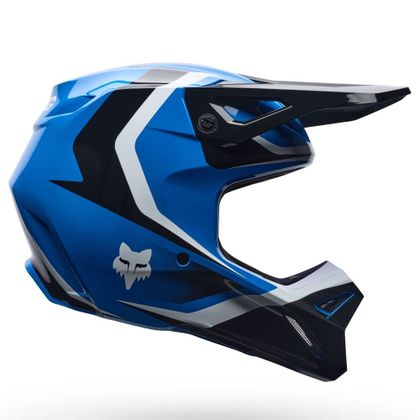 Kask cross Fox V1 - FRAME - DZIECKO - Niebieski