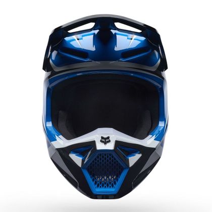 Kask cross Fox V1 - FRAME - DZIECKO - Niebieski