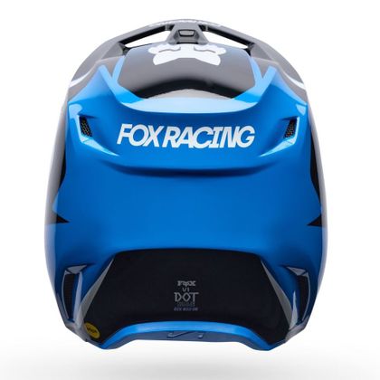 Kask cross Fox V1 - FRAME - DZIECKO - Niebieski