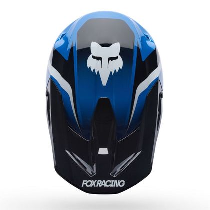 Kask cross Fox V1 - FRAME - DZIECKO - Niebieski