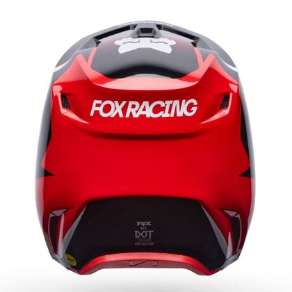 Kask cross Fox V1 - FRAME 2027 - Czerwony