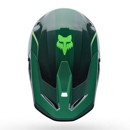 Čelada za cross Fox V1 - RAID 2027 - Zeleno