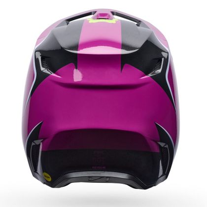Kask cross Fox V1 - RAID 2027 - Fioletowy / Czarny