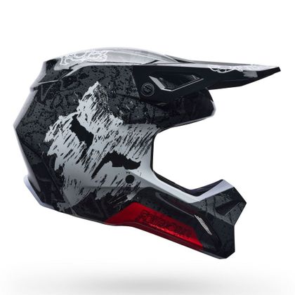 Kask cross Fox V1 - ABYSS 2027 - Czarny