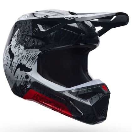 Kask cross Fox V1 - ABYSS 2027 - Czarny Nr ref.: FX6558 