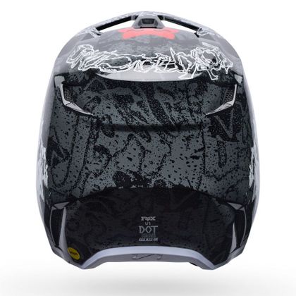 Kask cross Fox V1 - ABYSS 2027 - Czarny