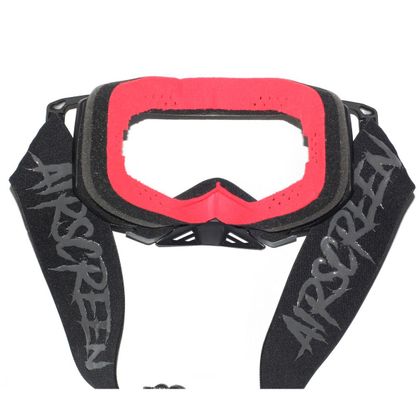 Masque cross Airscreen Aero 04 EX écran Iridum green 2025 - Noir / Gris