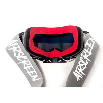 Masque cross Airscreen Aero 03 MX écran clair 2025 - Noir / Blanc