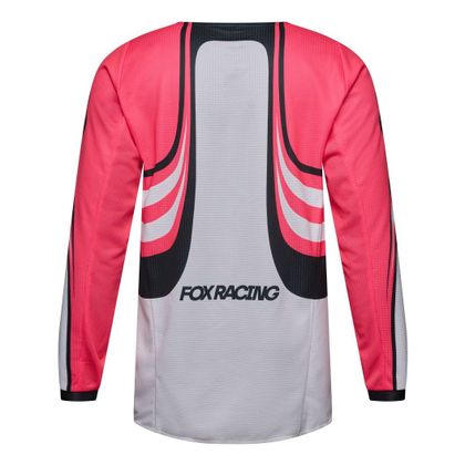 Fox 180 - DRAFT - KINDER Crossshirt - Wit / Roze