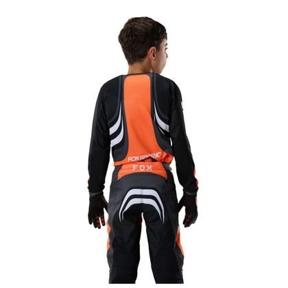 Fox 180 - DRAFT - KINDER Crossshirt - Oranje / Zwart