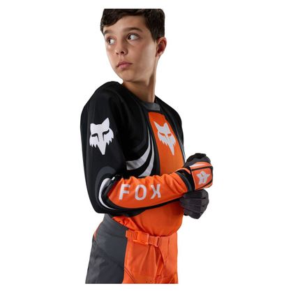 Fox 180 - DRAFT - KINDER Crossshirt - Oranje / Zwart