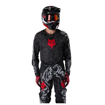 Krosový dres Fox 180 - ABYSS 2027 - Černá