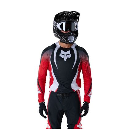 Krosový dres Fox FLEXAIR - THORN 2027 - Červená
